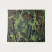 Tenture Camo Militaire Forêt Verte (Devant (Horizontal))