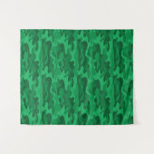 Tenture Camo Monocolor Vert Espagnol (Devant (Horizontal))