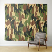 Tenture camouflage (En situation (horizontale))