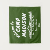 Tenture Camp Bachelorette Bach Mountain Camping Prop Sign (Devant)