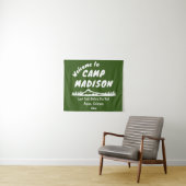 Tenture Camp Bachelorette Bach Mountain Camping Prop Sign (En situation (horizontale))