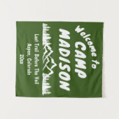 Tenture Camp Bachelorette Mountain Camping Party Prop Sign (Devant (Horizontal))