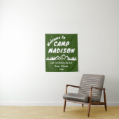 Tenture Camp Bachelorette Mountain Camping Party Prop Sign (En situation)