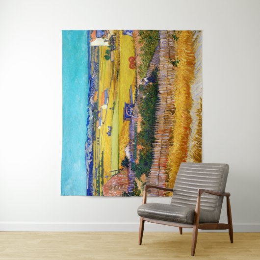 Tenture Campagne d'automne, Van Gogh (En situation)