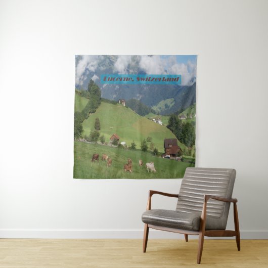 Tenture Campagne Suisse (En situation)