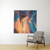 Tenture Camping au lever du soleil (En situation (horizontale))