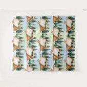 Tenture Camping Bonfire Campfire S'mores Outdoor Anniversa (Devant (Horizontal))