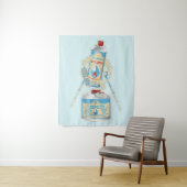 Tenture Camping gaz caniseurs drôle randonnée (En situation)