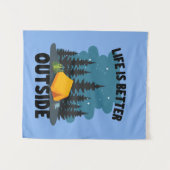 Tenture Camping Outdoor Lover (Devant (Horizontal))