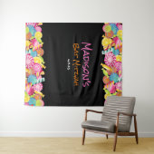 Tenture CANDY COUTURE Photo Op de Bat Mitzvah (En situation (horizontale))