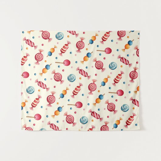 Tenture Candy Wonderland (Devant (Horizontal))