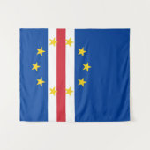 Tenture Cap Verde flag (Devant (Horizontal))