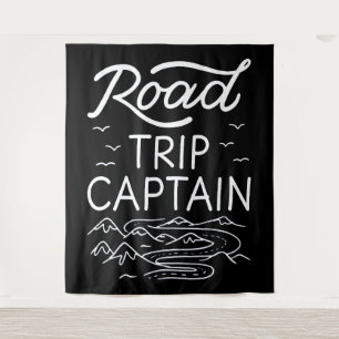Tenture Capitaine de road trip I - Pilote de VR Vacances C