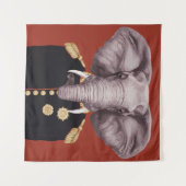 Tenture Capitaine Elephant (Devant (Horizontal))