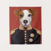 Tenture Capitaine Jack Russell (Devant)