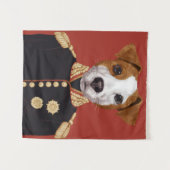 Tenture Capitaine Jack Russell (Devant (Horizontal))