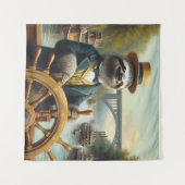 Tenture Capitaine Sloth Riverboat (Devant (Horizontal))