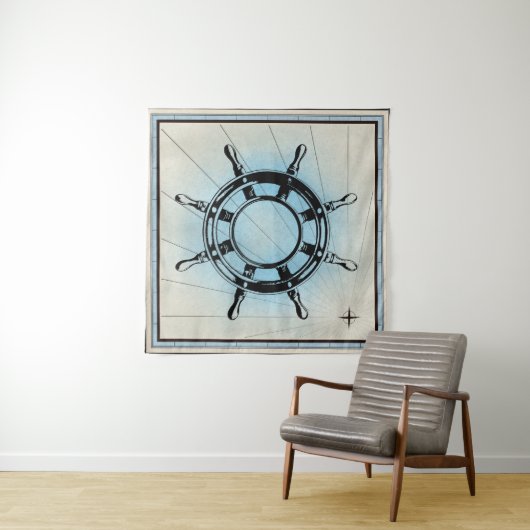 Tenture Captains Wheel (En situation (horizontale))