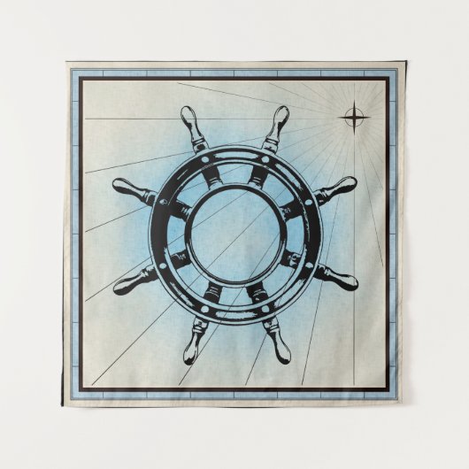 Tenture Captains Wheel (Devant)