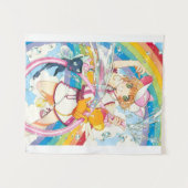 Tenture capteur de carte sakura (Devant (Horizontal))