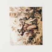 Tenture Capture, Barbe noire pirate, Revenge de la reine A (Devant)