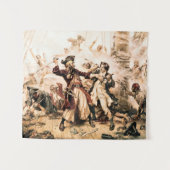 Tenture Capture, Barbe noire pirate, Revenge de la reine A (Devant (Horizontal))