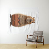 Tenture Capybara d'affaires avec Porte-documents (En situation (horizontale))