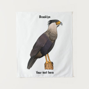Tenture Caracara en berceau dessin animé