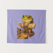 Tenture Caractère de grenouille créatrice de royaume (Devant (Horizontal))