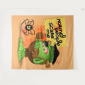 Tenture Caractère Frankenstein de 'Normal People Scare Me' (Devant (Horizontal))