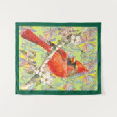 Tenture cardinal rouge (Devant (Horizontal))