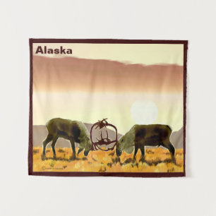 Tenture Caribou Duel - Alaska