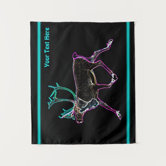 Tenture Caribou électrique (Devant)