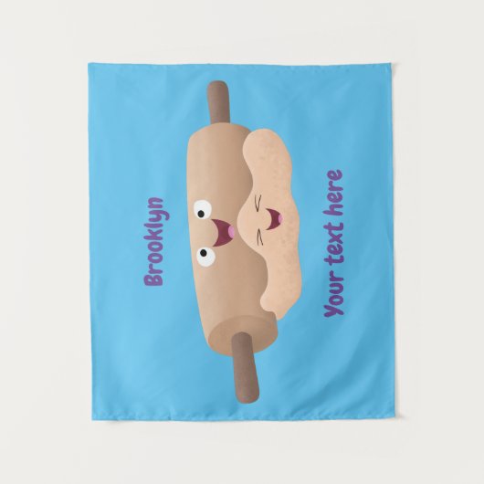 Tenture Caricature à pâte molle et à pâte molle (Devant)