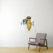 Tenture Caricature à rouleaux de route (En situation)