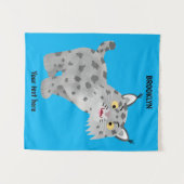 Tenture Caricature de lynx de lynx de lynx (Devant (Horizontal))