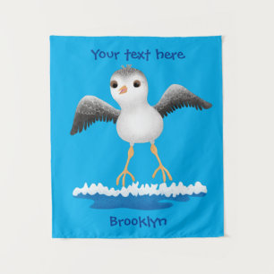 Tenture Caricature en bécasseau mignon