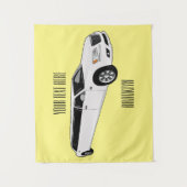 Tenture Caricature limousine (Devant)