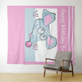 Tenture Caricature souris rat Nouvel An 2020 symbole enfan (En situation (horizontale))