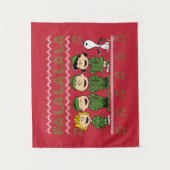 Tenture Caroling Christmas Sweater Graphic (Devant)
