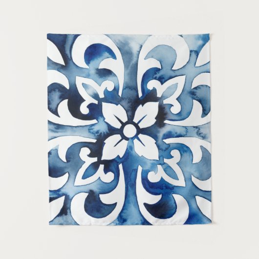 Tenture Carreau de Cobalt II (Devant)