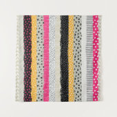 Tenture Carrelage en Patchwork : Conception Versatile Sans (Devant (Horizontal))