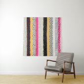 Tenture Carrelage en Patchwork : Conception Versatile Sans (En situation (horizontale))