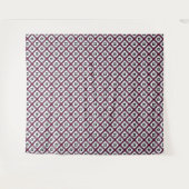 Tenture Carrés Fluffy Floral (Devant (Horizontal))