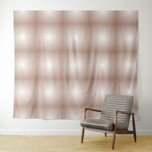 Tenture Carrés géométriques avec Mocha Mousse Gradient Bla