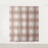Tenture Carrés géométriques avec Mocha Mousse Gradient Bla (Devant)