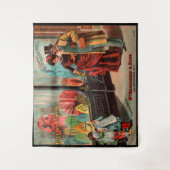 Tenture carte de commerce William Broadhead & Sons habille (Devant)