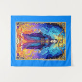 Tenture Carte de tarot Le Magicien (Devant (Horizontal))