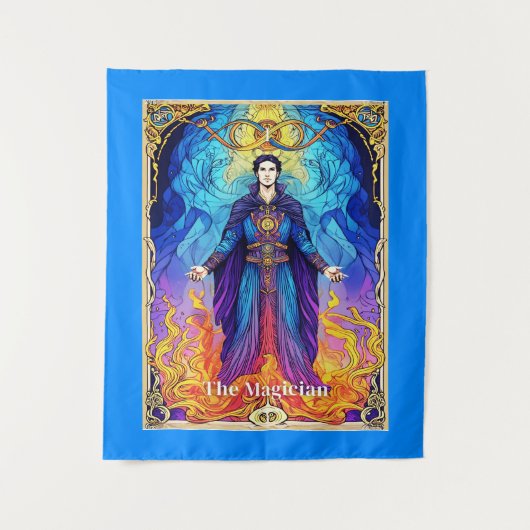 Tenture Carte de tarot Le Magicien (Devant)