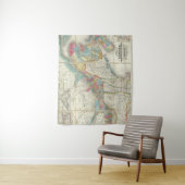 Tenture Carte des provinces du Canada (En situation)